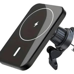 Cargador Inalambrico Magsafe Auto Para Iphone 12 Al 17 15w