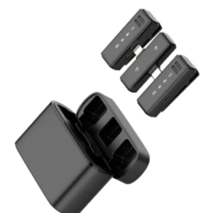 Micrófono Corbatero Inalambrico Soul Para Celular Base Carga